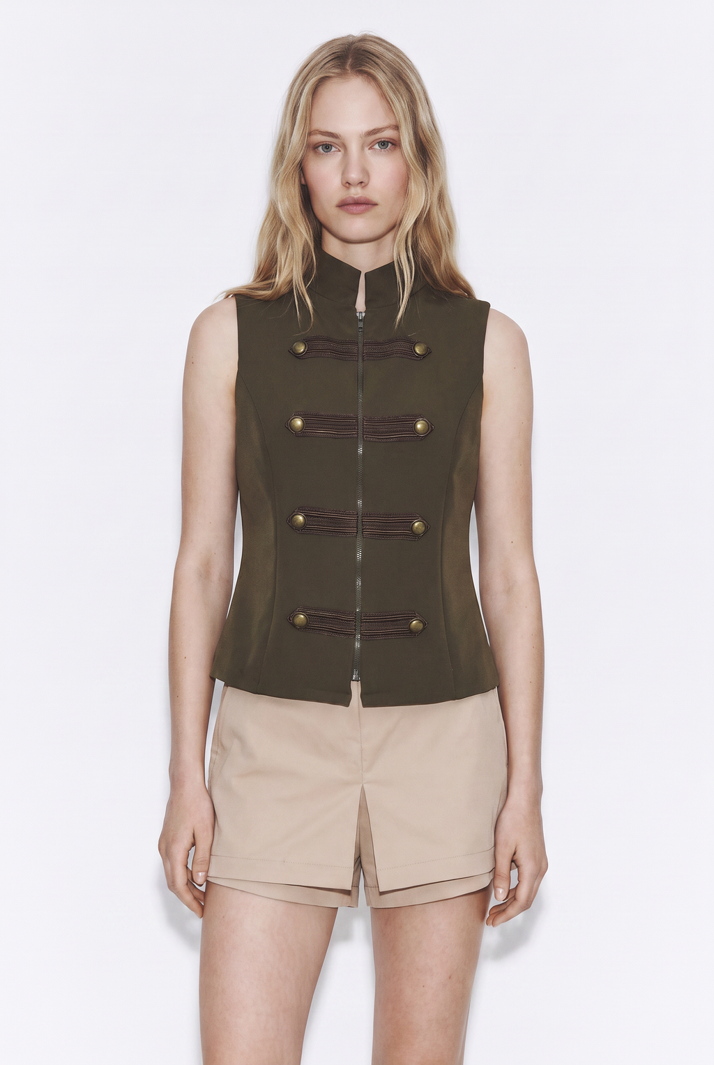 Chaqueta Napoleón Sin Mangas