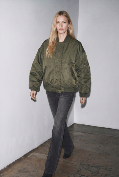Bomber Oversize Forrada