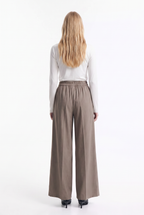 Pantalón Sastrero Rayas Cintura Elástica