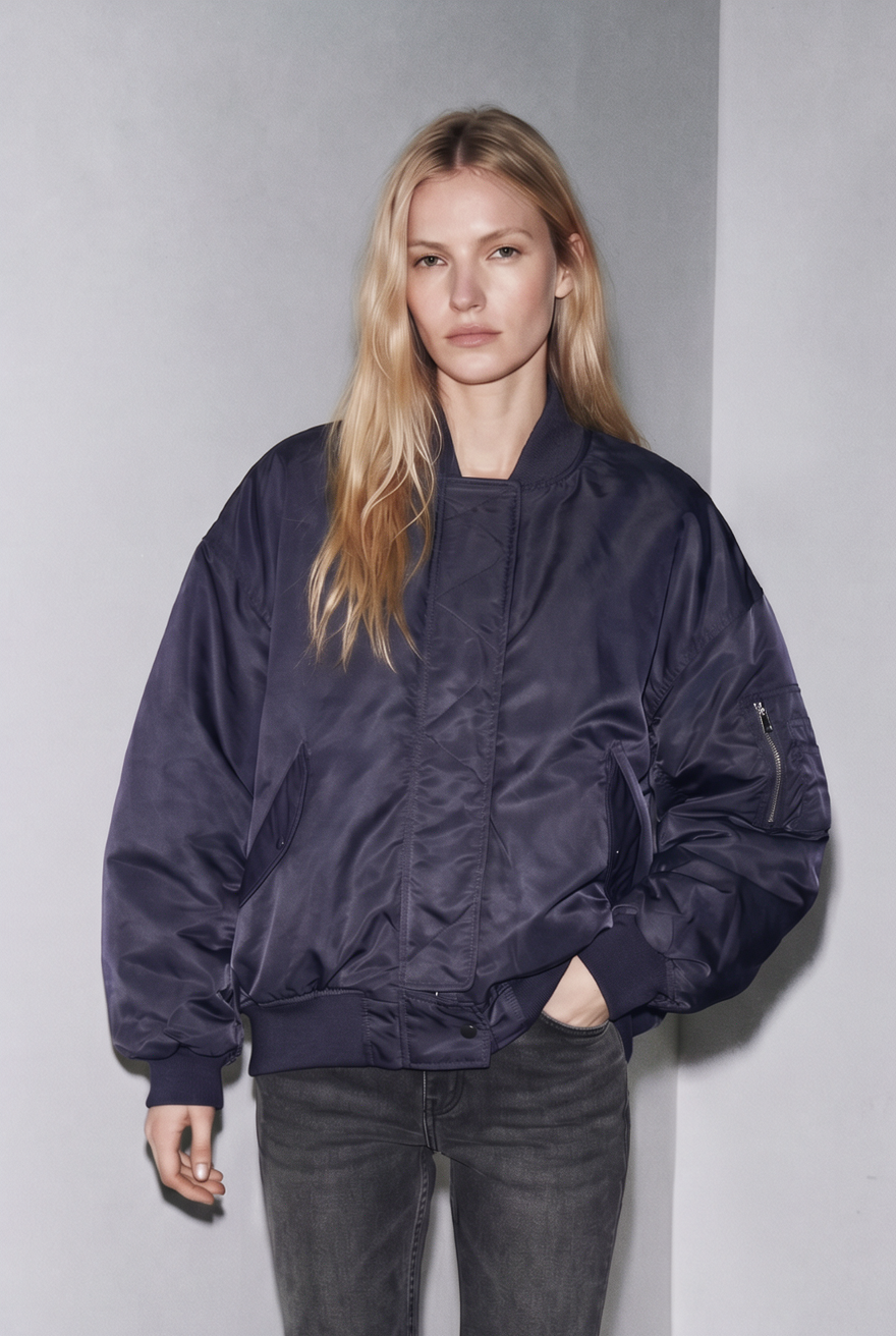 Bomber Oversize Forrada