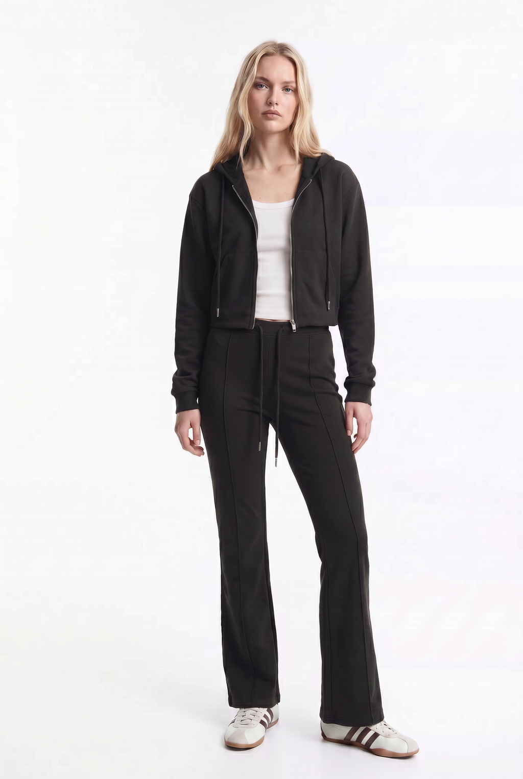 Pantalón Flare Elasticado