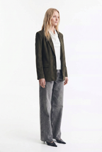 Blazer de Gamuza Premium con Forro