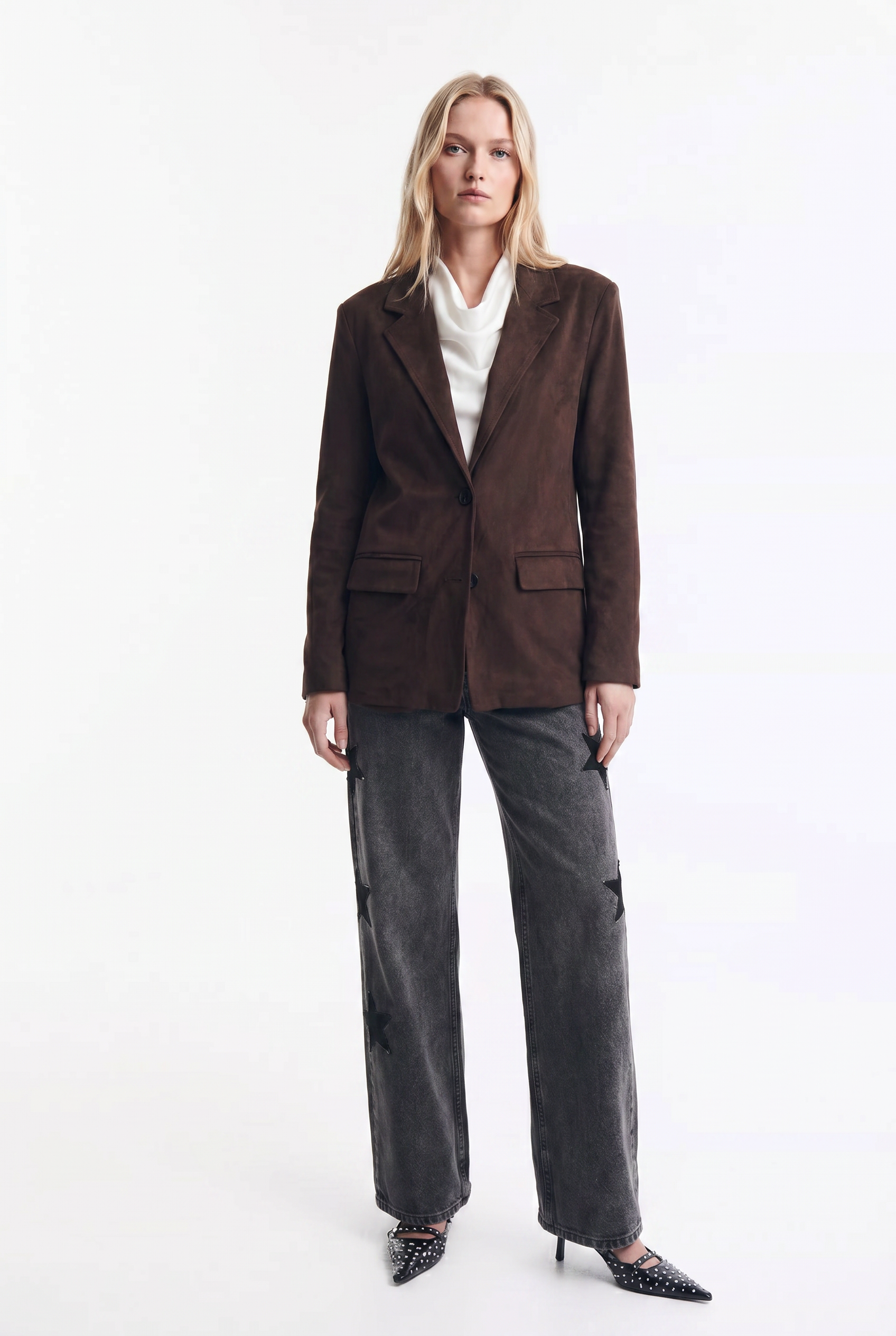 Blazer de Gamuza Premium con Forro