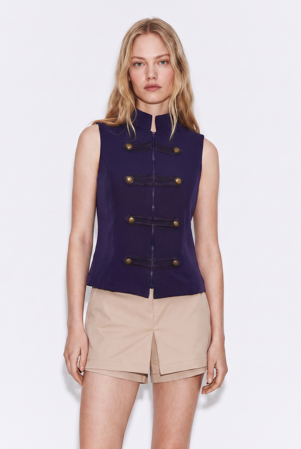 Chaqueta Napoleón Sin Mangas