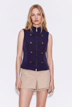 Chaqueta Napoleón Sin Mangas
