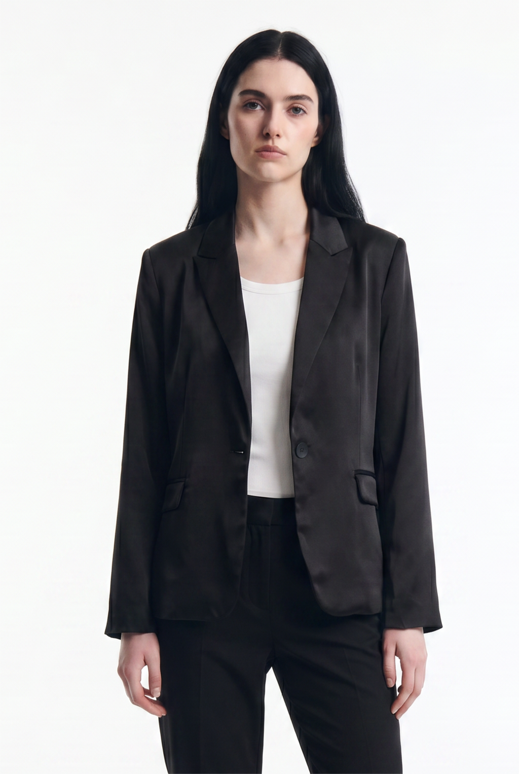 Blazer Elegante Forrado para Oficina
