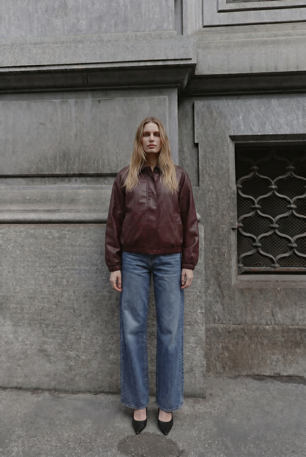 Bomber Efecto Ecocuero