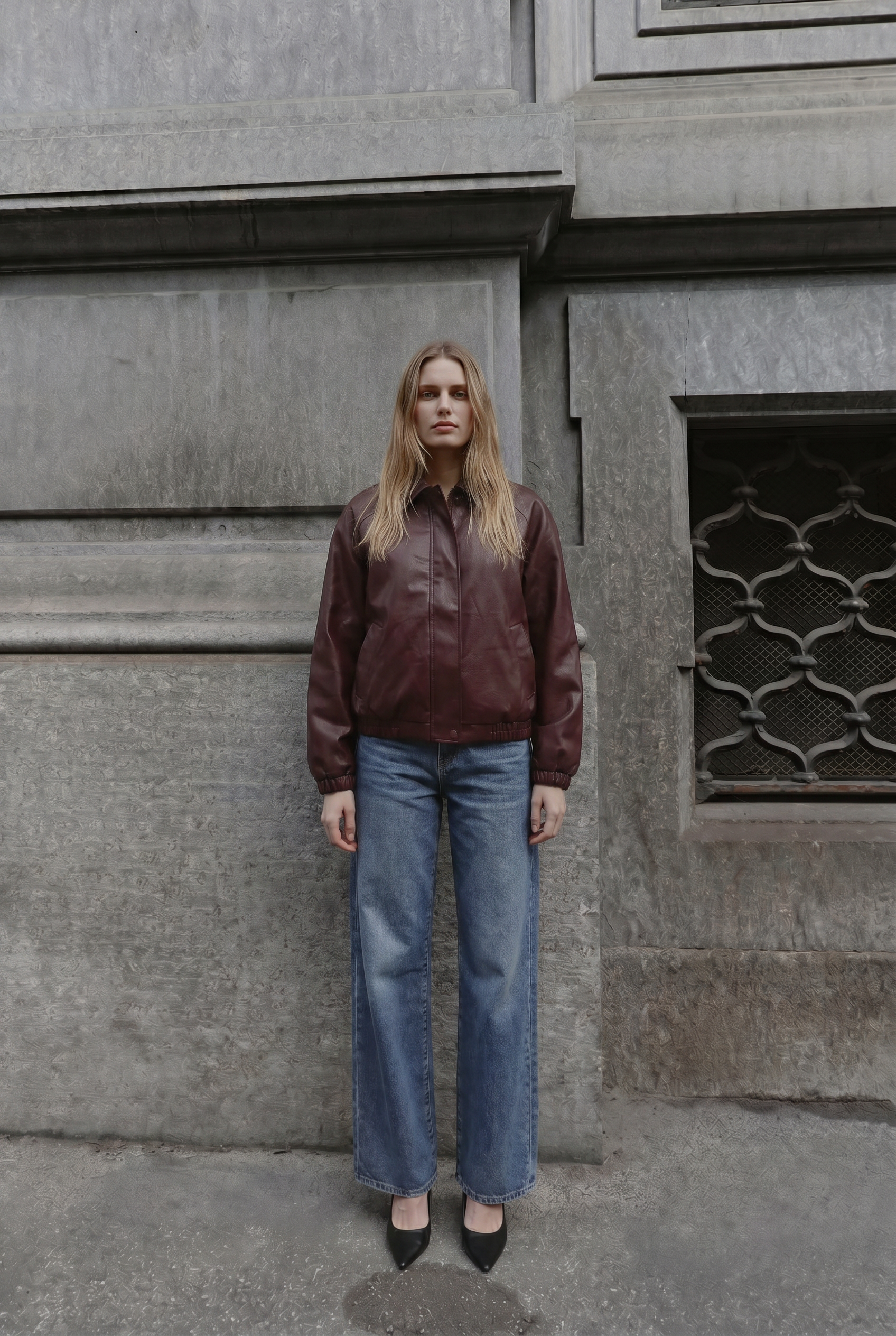 Bomber Efecto Ecocuero