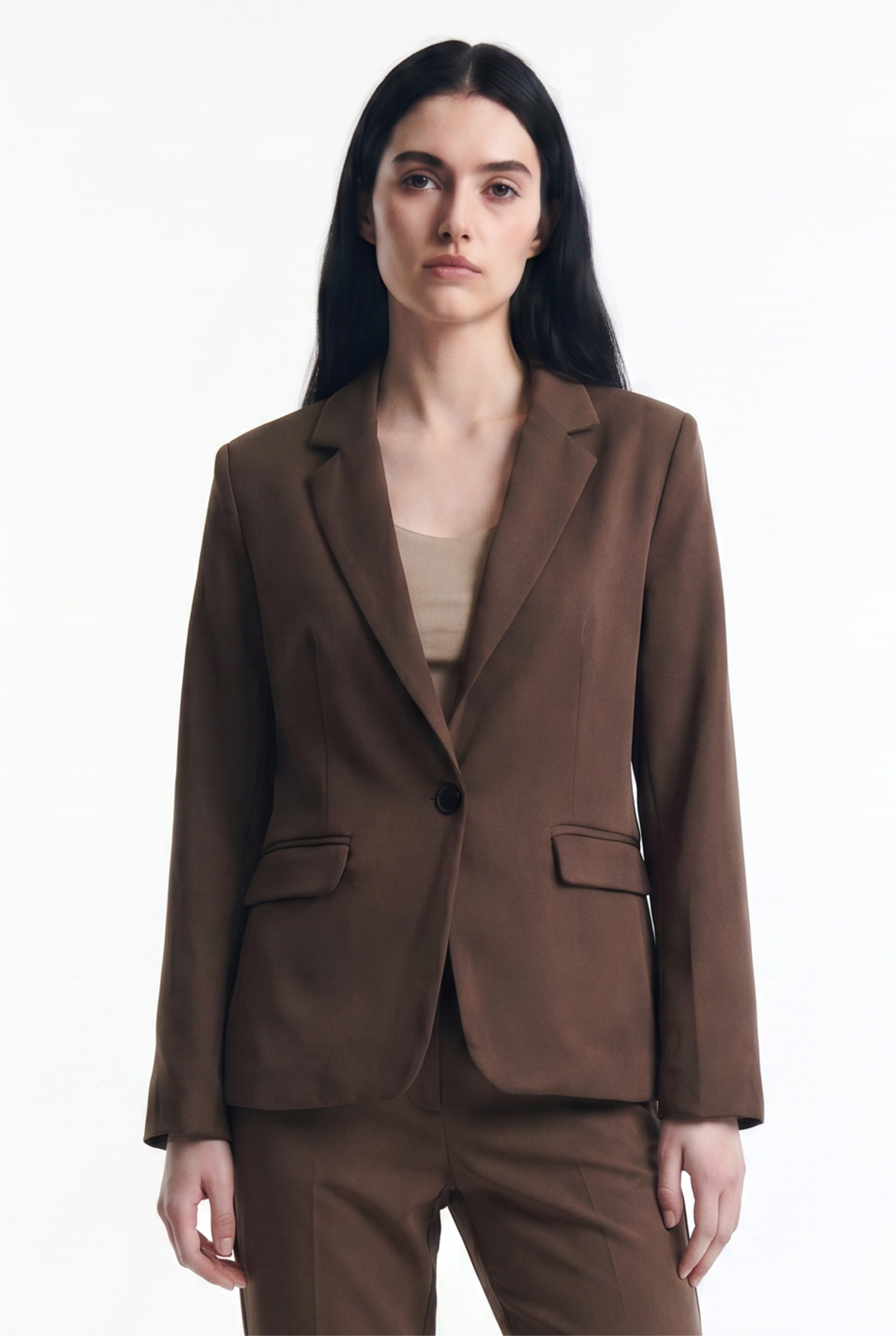 Blazer Elegante Forrado para Oficina