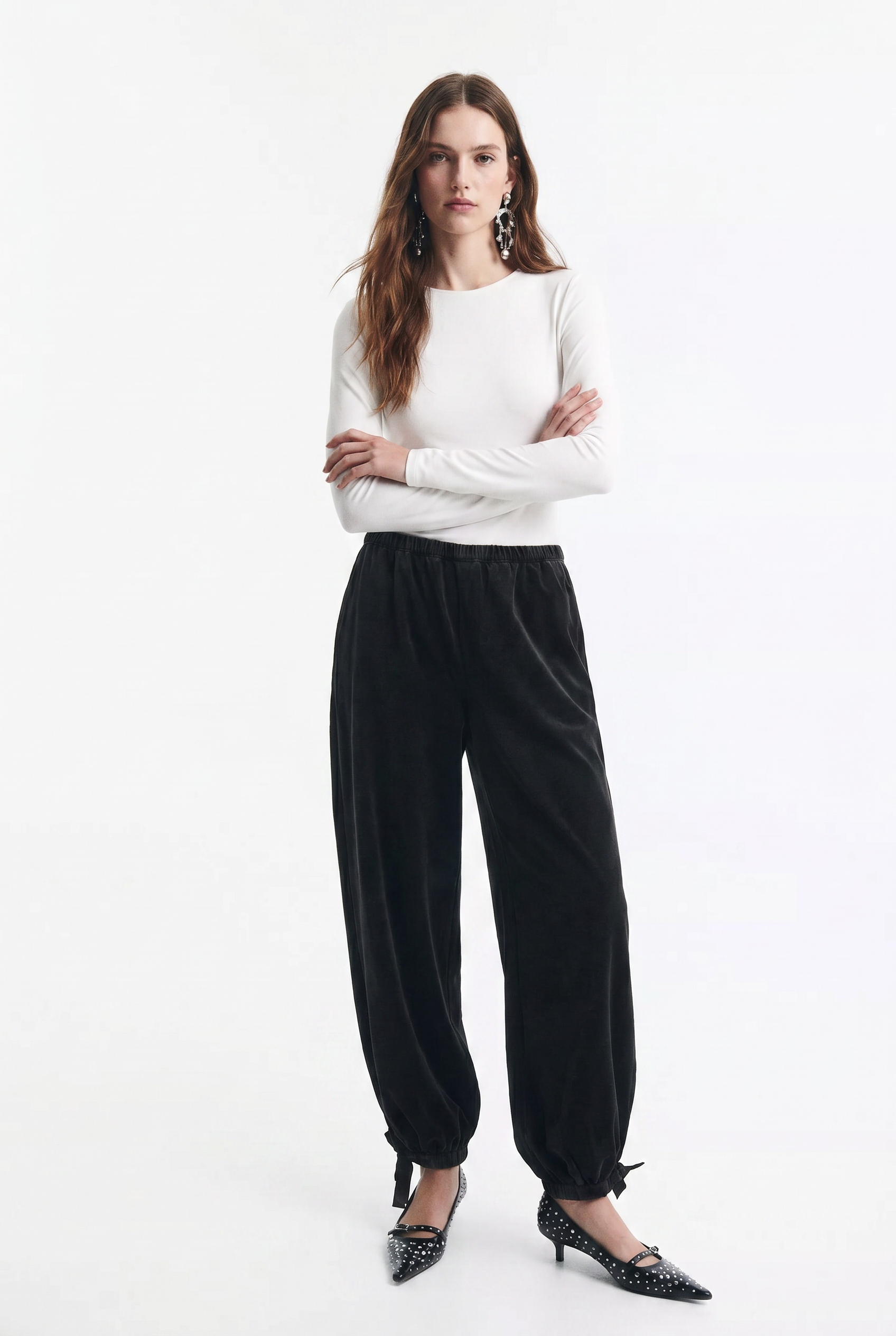 Pantalón Denim Ballon
