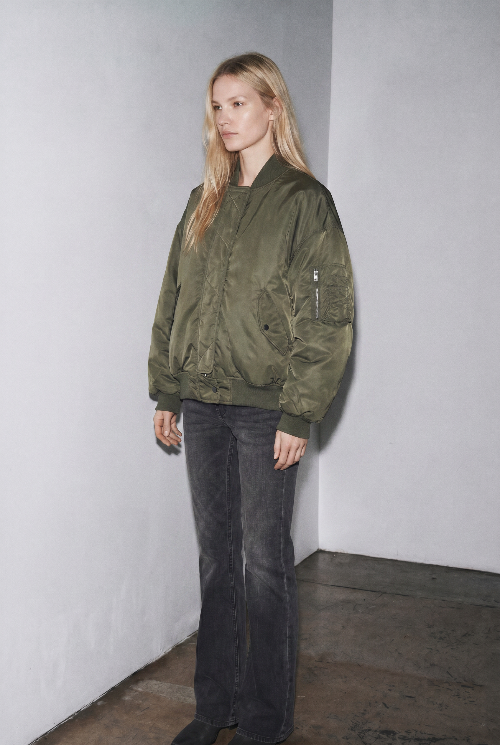 Bomber Oversize Forrada