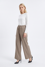 Pantalón Sastrero Rayas Cintura Elástica