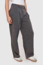 Pantalón Sastrero Pinzas - Gris, M