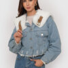 Chaqueta Denim Peluda