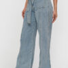 Jeans Wide Leg + Lazo