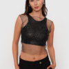 Malla Sin Mangas con Strass