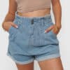 Short Pinzas Denim