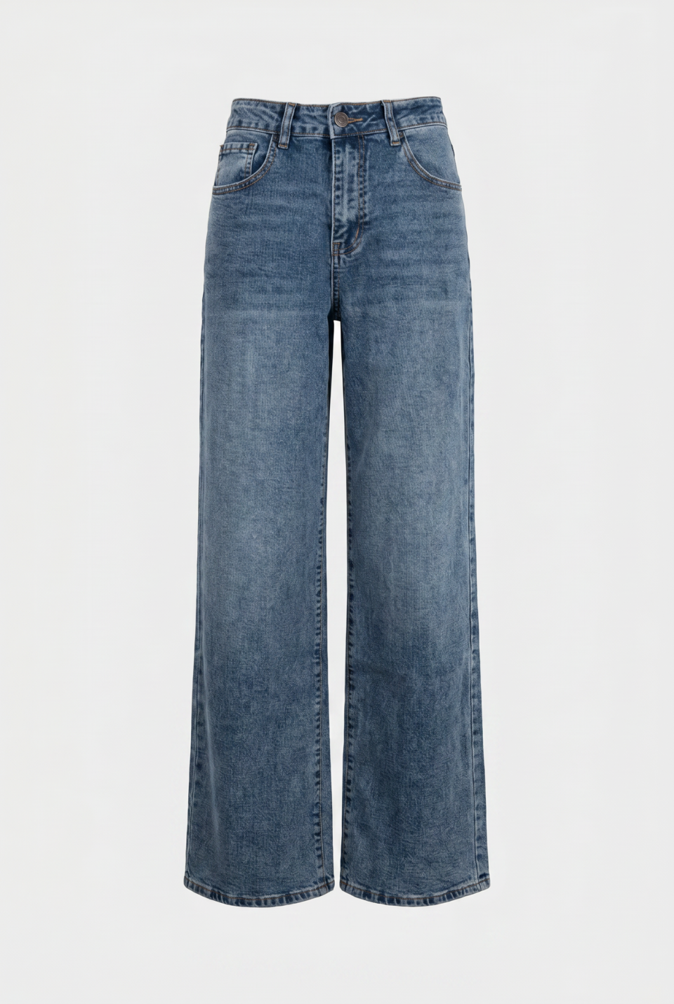 Jeans Elasticado Wide Leg